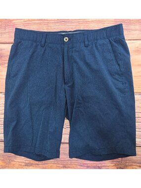 Under Armour Mens HeatGear Loose Fit Blue Shorts 36